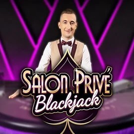 Blackjack Salon Privé online game logo by Ezugi on sky-hillscasino.eu.com