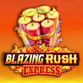 Blazing Rush Express logo by AreaVegas SkyHills Casino