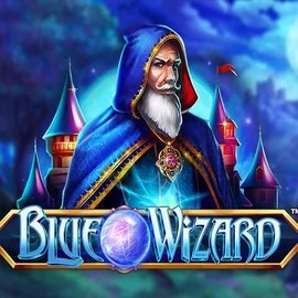 Blue Wizard game by Quickspin – logo hosted on SkyHills Casino