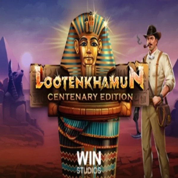 Loot'en Khamun the Dead Sea Scrolls logo – Slots by Win Studios at SkyHills Casino