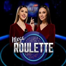 Mega Roulette logo by Pragmatic Play SkyHills Casino