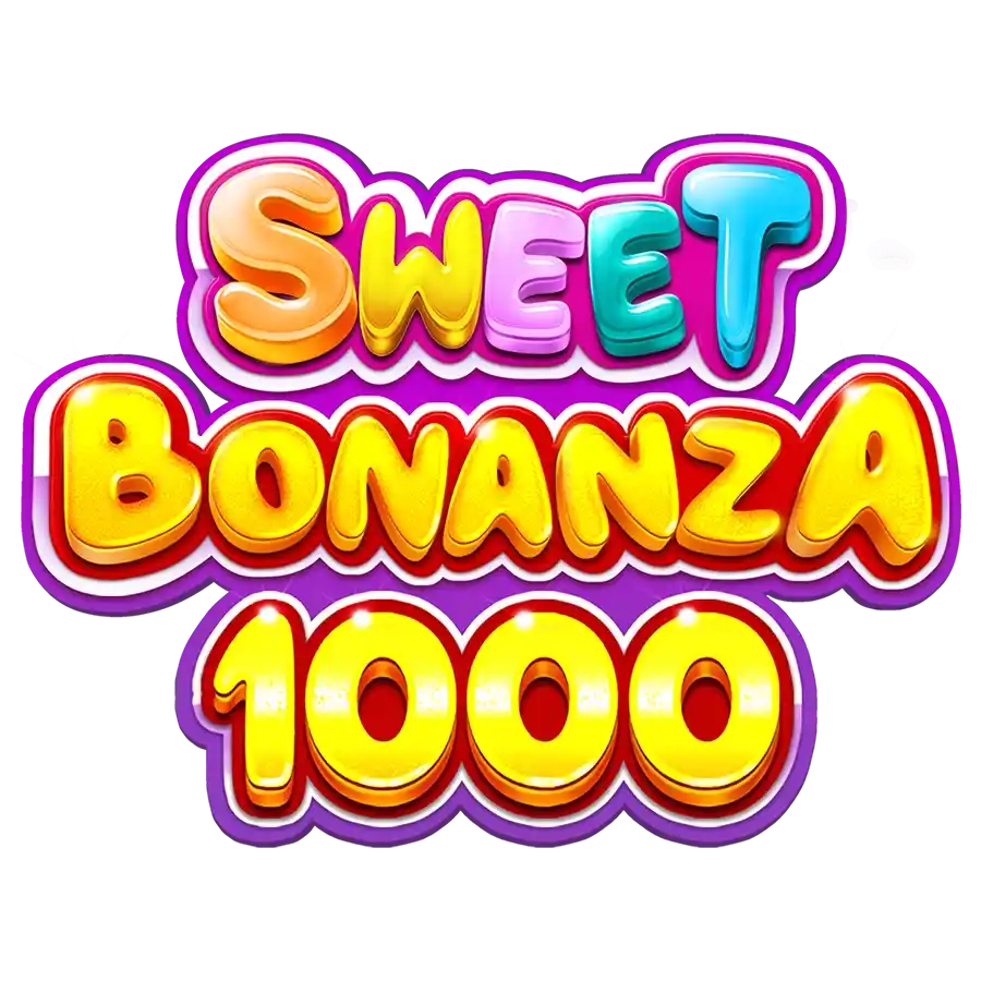 Official Slots logo: Sweet Bonanza 1000 by Pragmatic Play at SkyHills Casino
