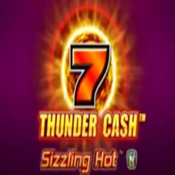 Thunder Cash Sizzling Hot game by Novomatic – logo hosted on SkyHills Casino